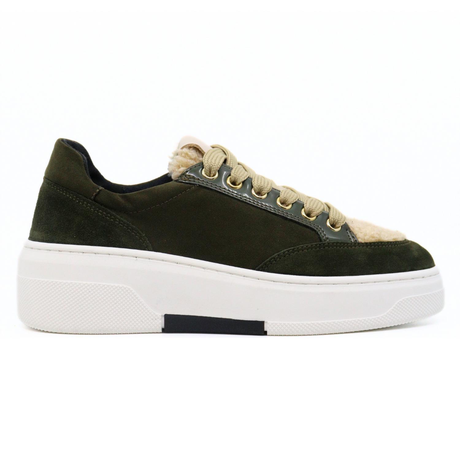 New Ateliers Viola Sneakers In Olive